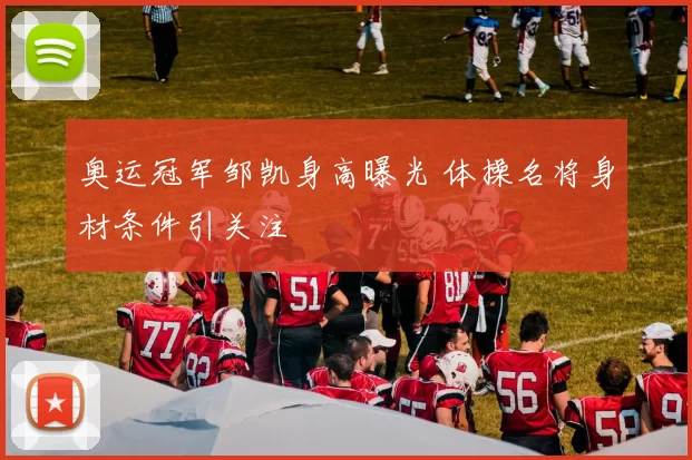 奥运冠军邹凯身高曝光 体操名将身材条件引关注