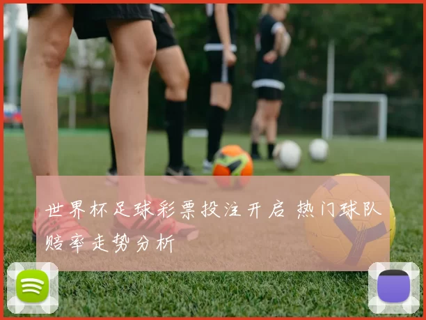 世界杯足球彩票投注开启 热门球队赔率走势分析